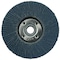 Weiler 4-1/2" Big Cat Abrasive Flap Disc, Flat (TY27), 80Z, 5/8"-11 UNC 50810 - alternate 2